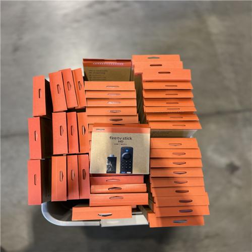 DALLAS LOCATION- Amazon Fire TV Stick 4K streaming device  includes support for Wi-Fi 6  Dolby Vision/Atmos  free & live TV -(144 UNITS)