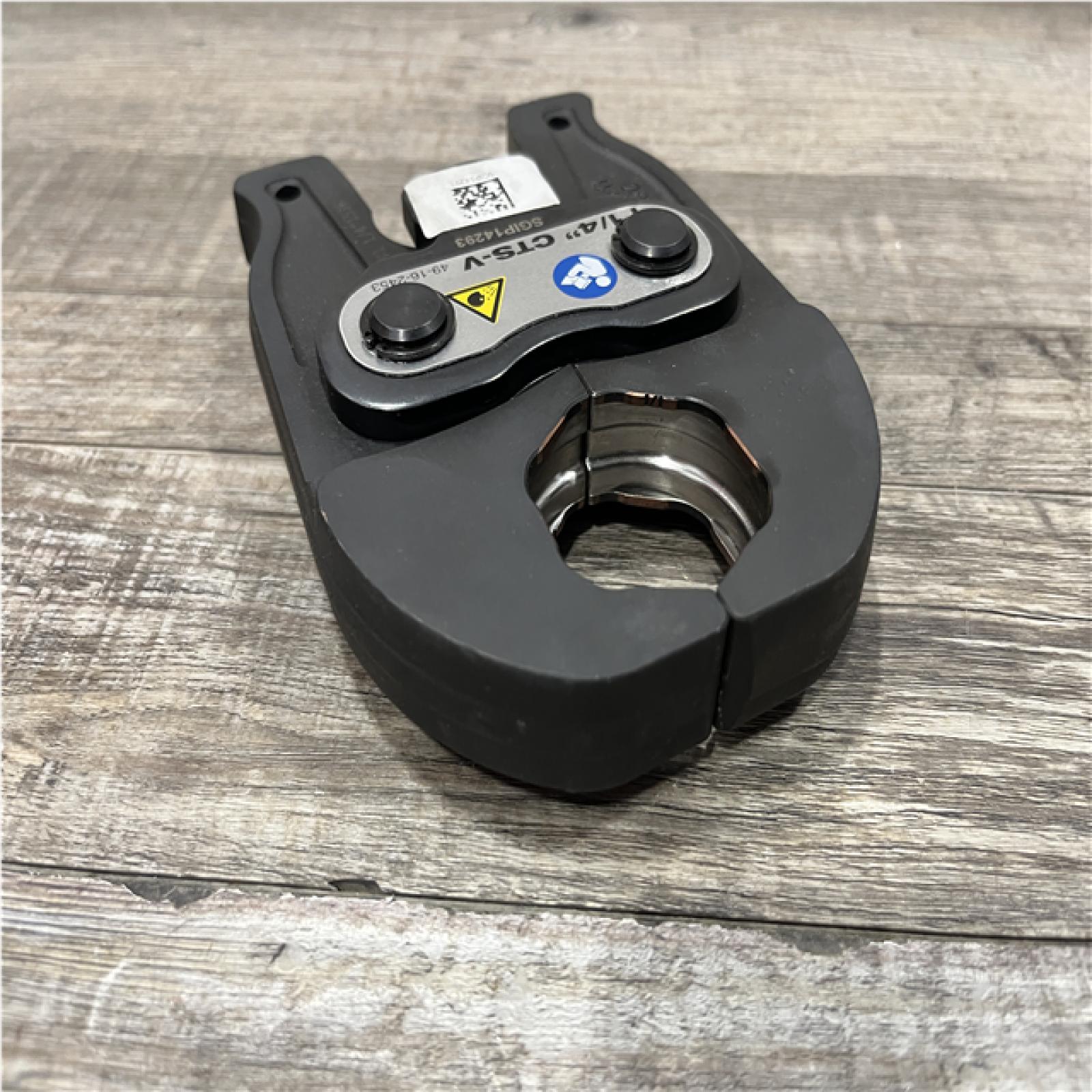 AS-IS Milwaukee 1-1/4 in. CTS Copper Press Tool Jaw for M12 FORCE LOGIC Press Tools