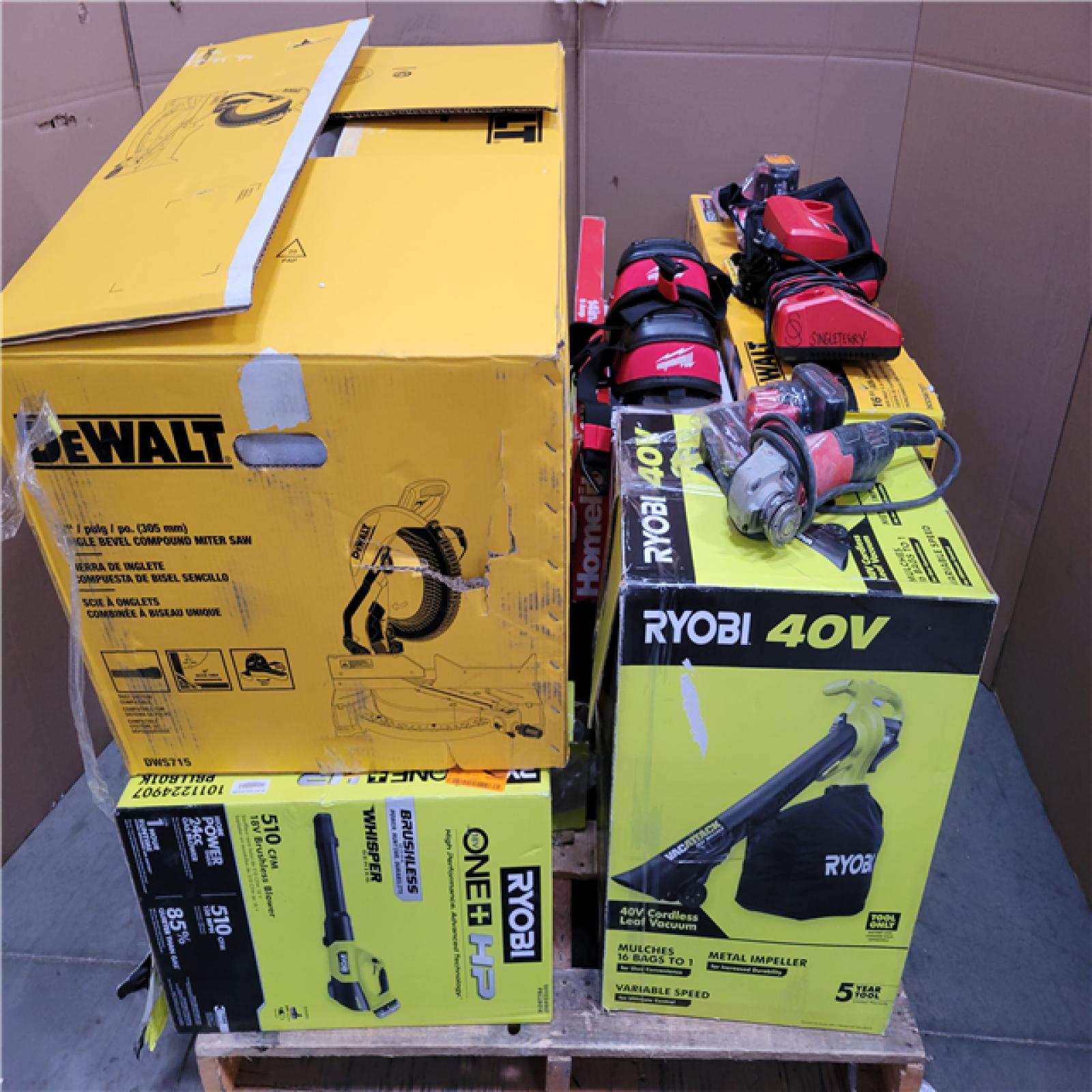 CALIFORNIA AS-IS TOOL PALLET