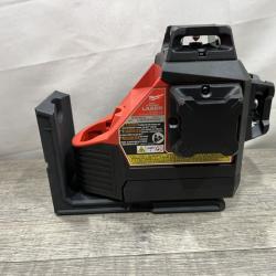 AS-IS Milwaukee 12-Volt Lithium-Ion Cordless Green 250 ft. 3-Plane Laser Level Kit