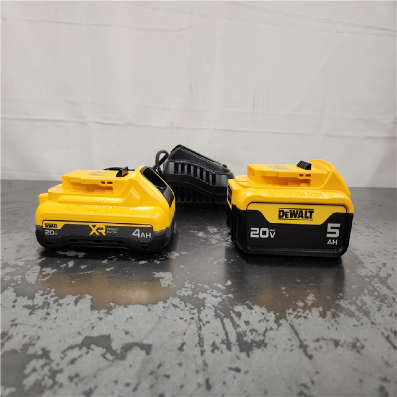 AS-IS- DEWALT 20V MAX Lithium-Ion Starter Kit