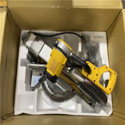 As-Is-  DEWALT 15 Amp Corded 12 in. Double Bevel Sliding Compound Miter Saw