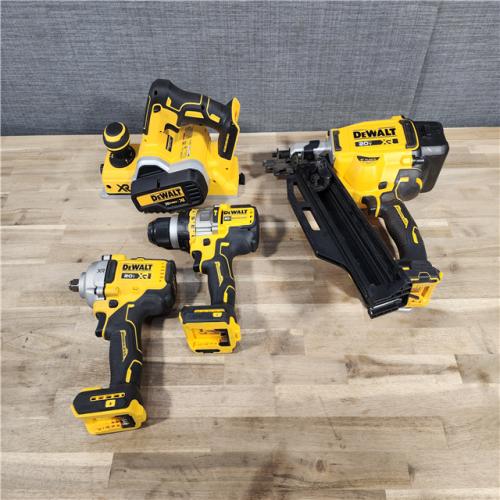 HOUSTON LOCATION - AS-IS DEWALT 4 TOOL COMBO