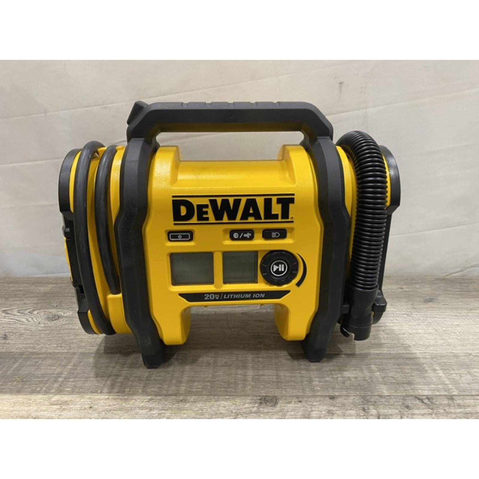 AS-IS DEWALT 20V MAX Cordless Electric Portable Inflator (Tool Only)