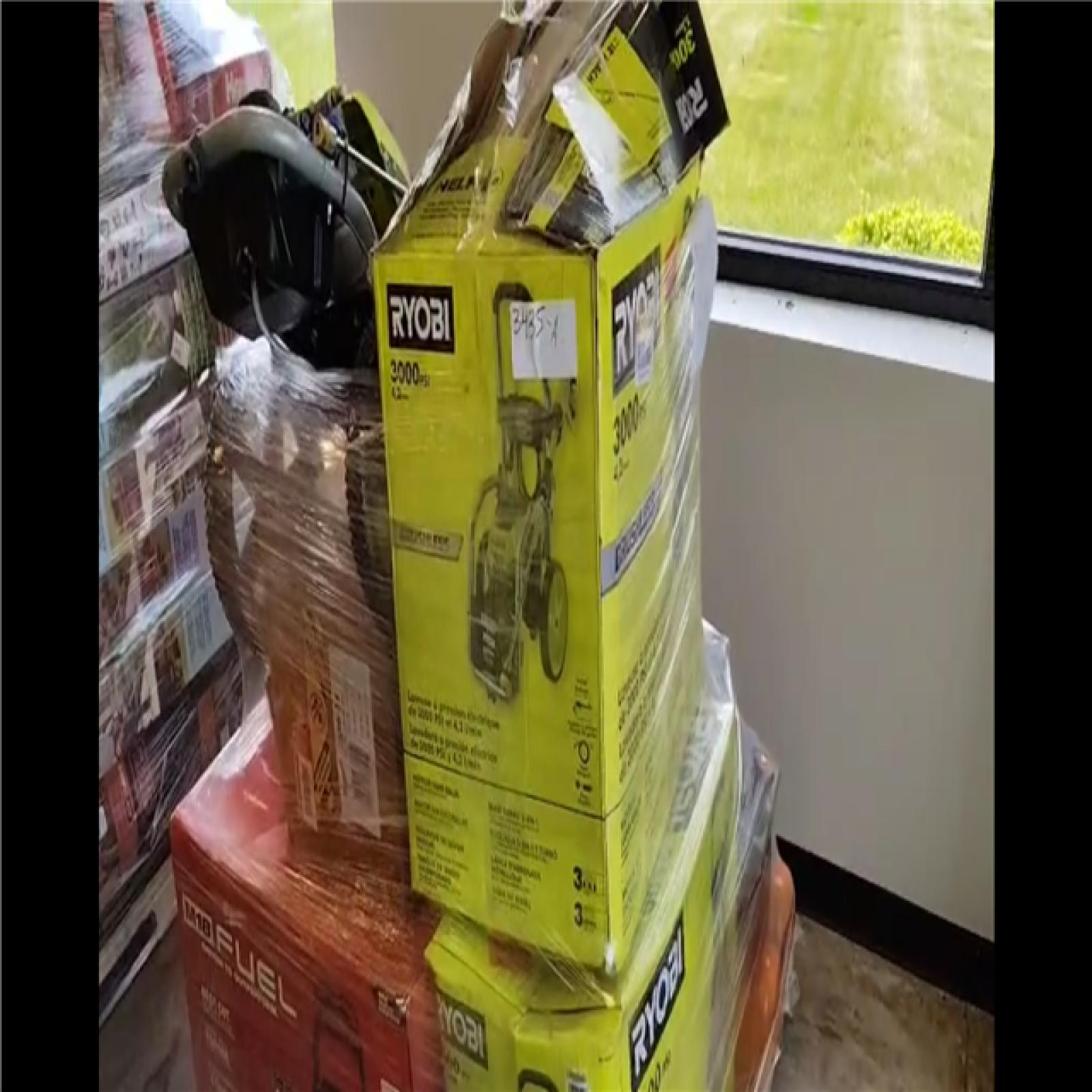 Pittston Location As-Is Power Tools Partial Truckload (10 Pallets) 3435-A