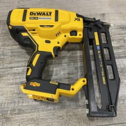 AS-IS DEWALT 20V MAX XR 16-Gauge Lithium-Ion Cordless Finish Nailer (Tool Only)