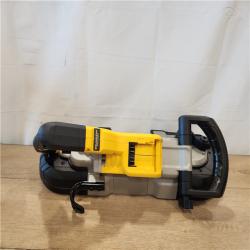 AS-IS- DEWALT 20-Volt MAX Lithium-Ion Cordless Brushless Deep Cut Band Saw (Tool-Only)