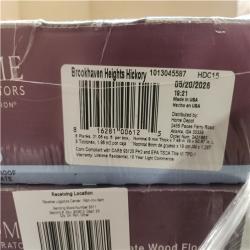 Phoenix NEW Home Decorators Collection Brookhaven Heights Hickory 10 mm T x 7.6 in. W Waterproof Laminate Flooring (505 sq. ft./24 case)