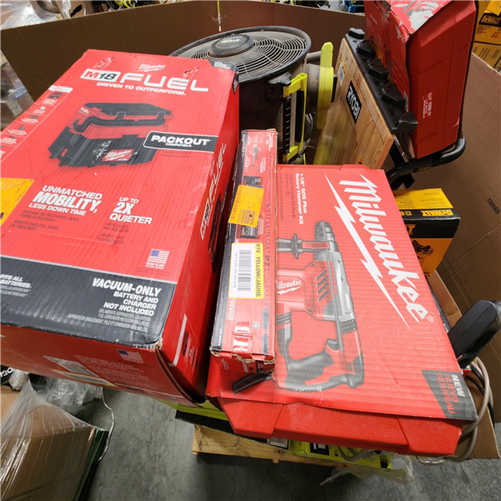 CALIFORNIA AS-IS TOOL PALLET
