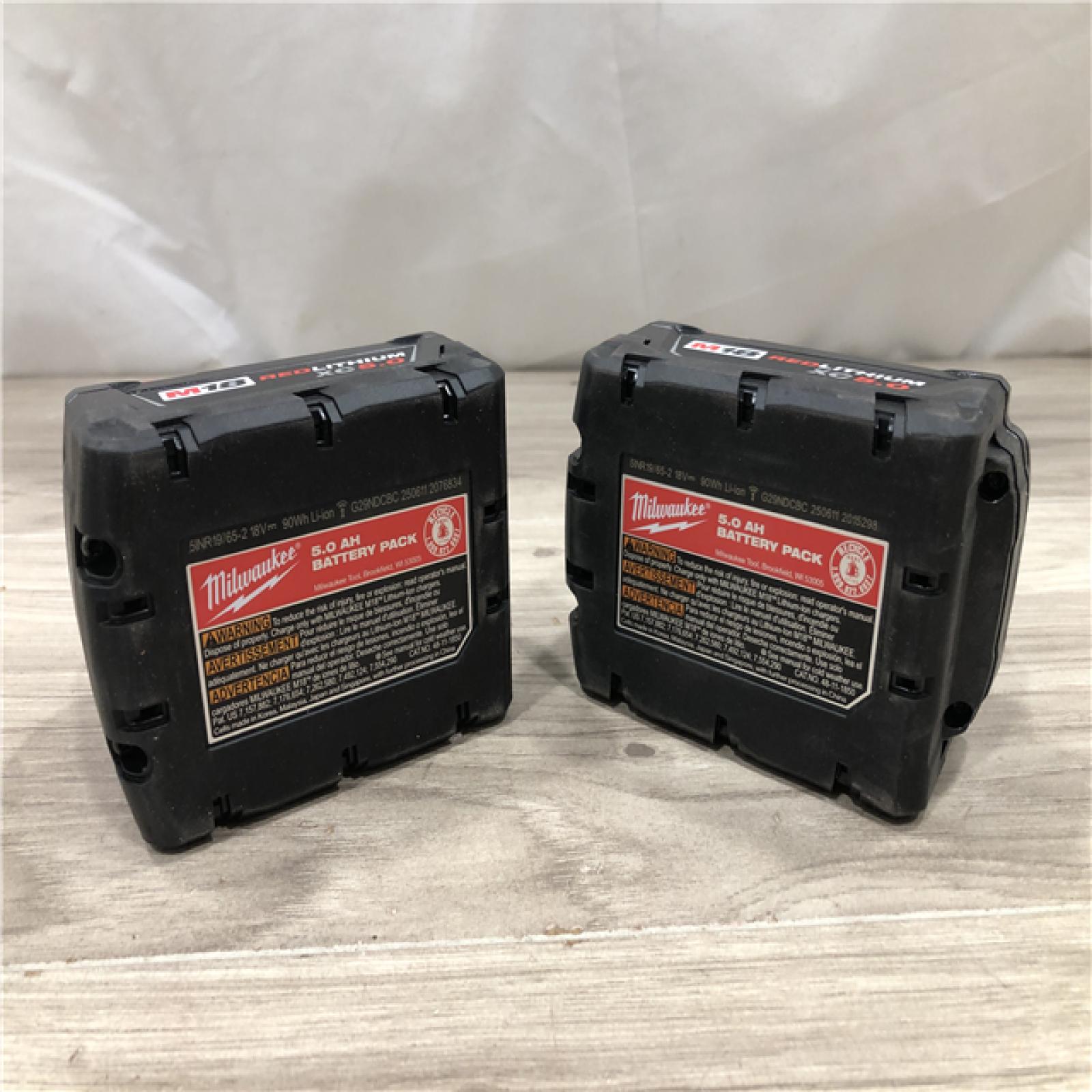 AS-IS Milwaukee M18 18-Volt Lithium-Ion XC Starter Kit