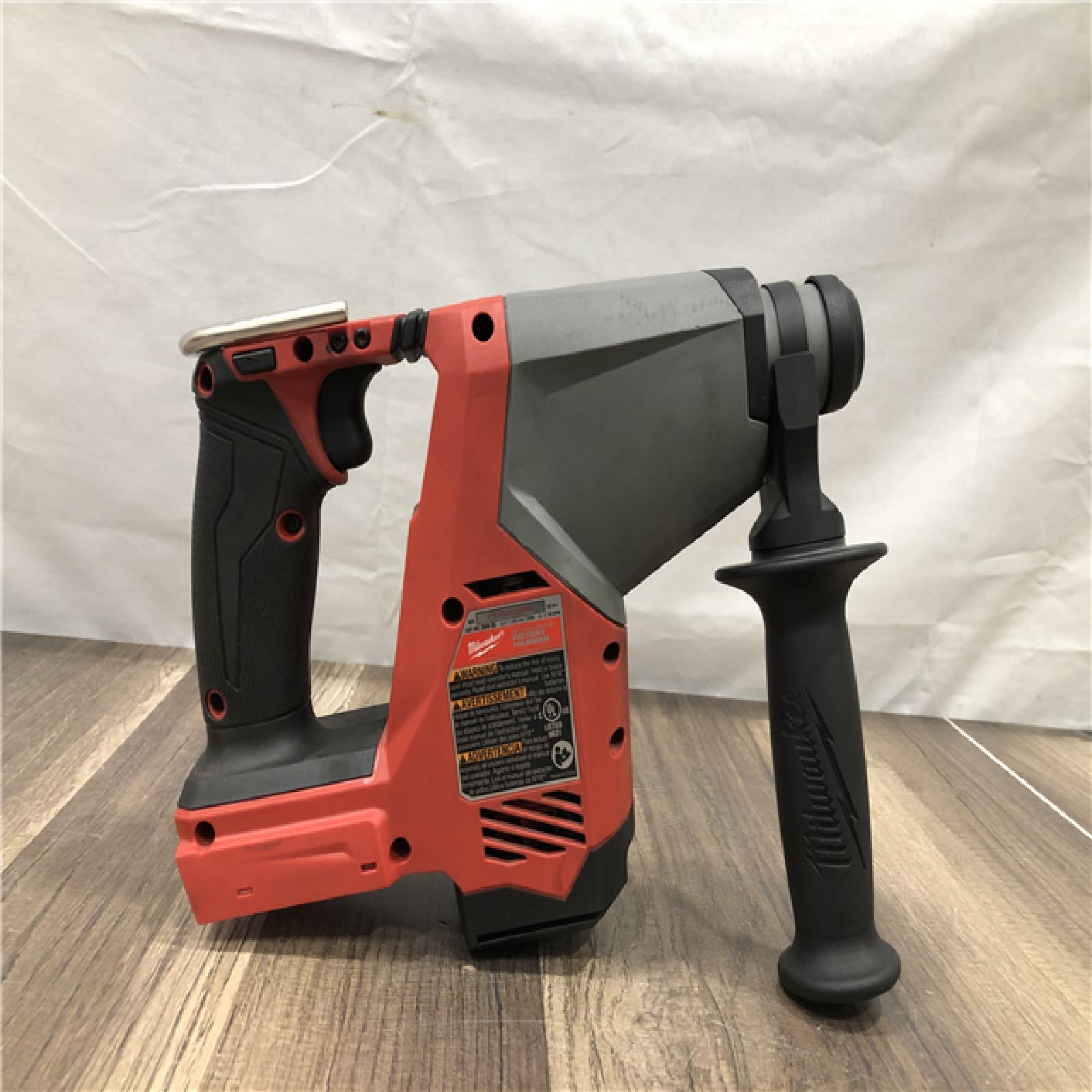 AS-IS Milwaukee  FUEL 18V Lithium-Ion Brushless Cordless 5/8 in. SDS-Plus Rotary Hammer (Tool-Only)