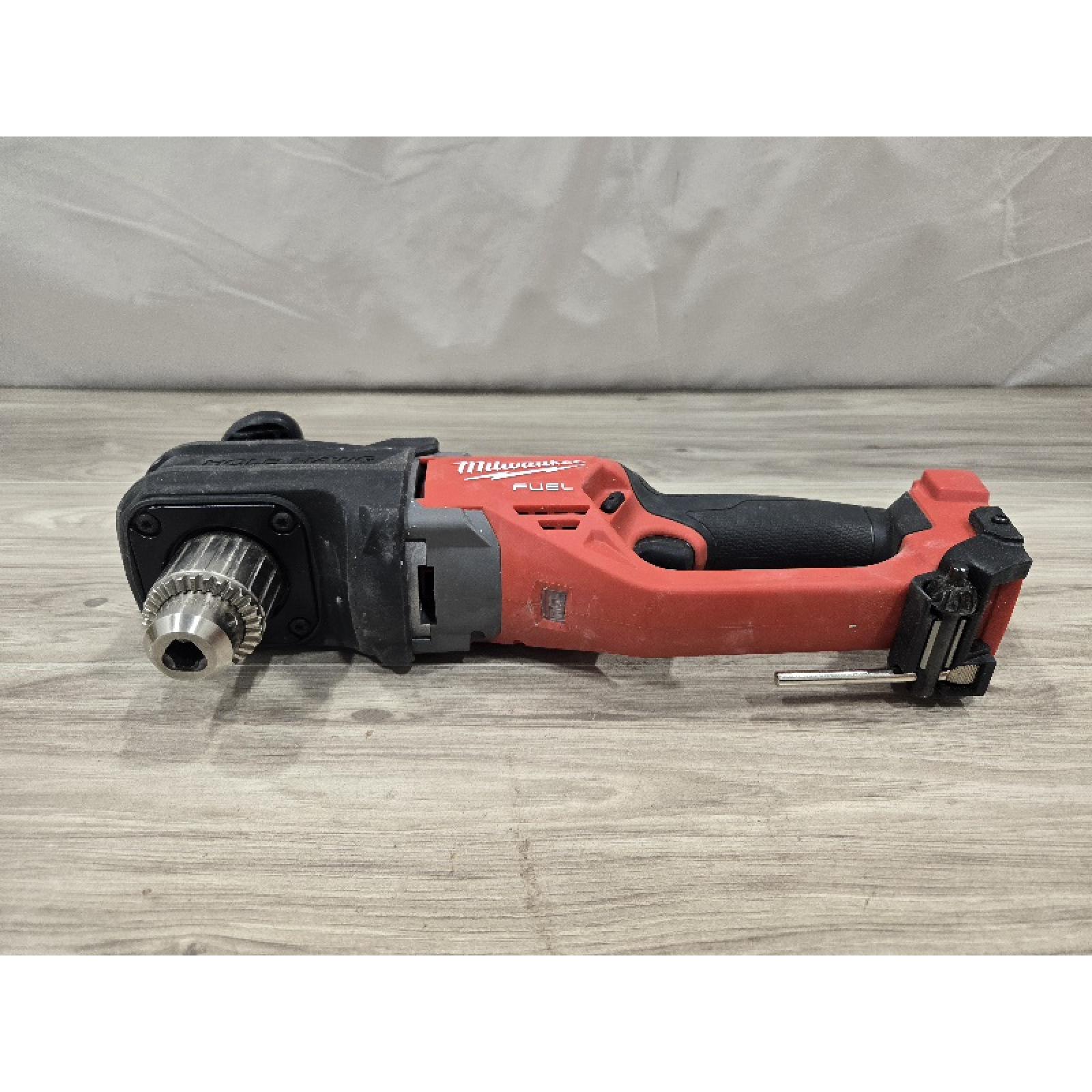 AS-IS Milwaukee M18 18V Fuel Hole Hawg 1/2 Right Angle Drill 2807-20 (Tool-Only)