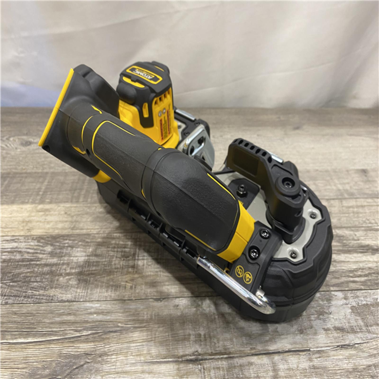 AS-IS DEWALT ATOMIC 20V MAX Cordless Brushless Compact 1-3/4 in. Bandsaw (Tool Only)