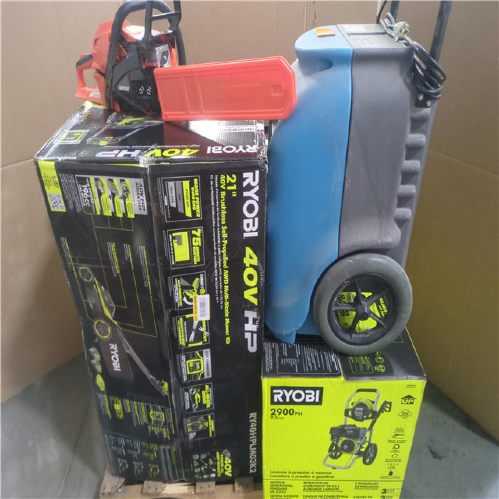 CALIFORNIA AS-IS OUTDOOR POWER EQUIPMENT