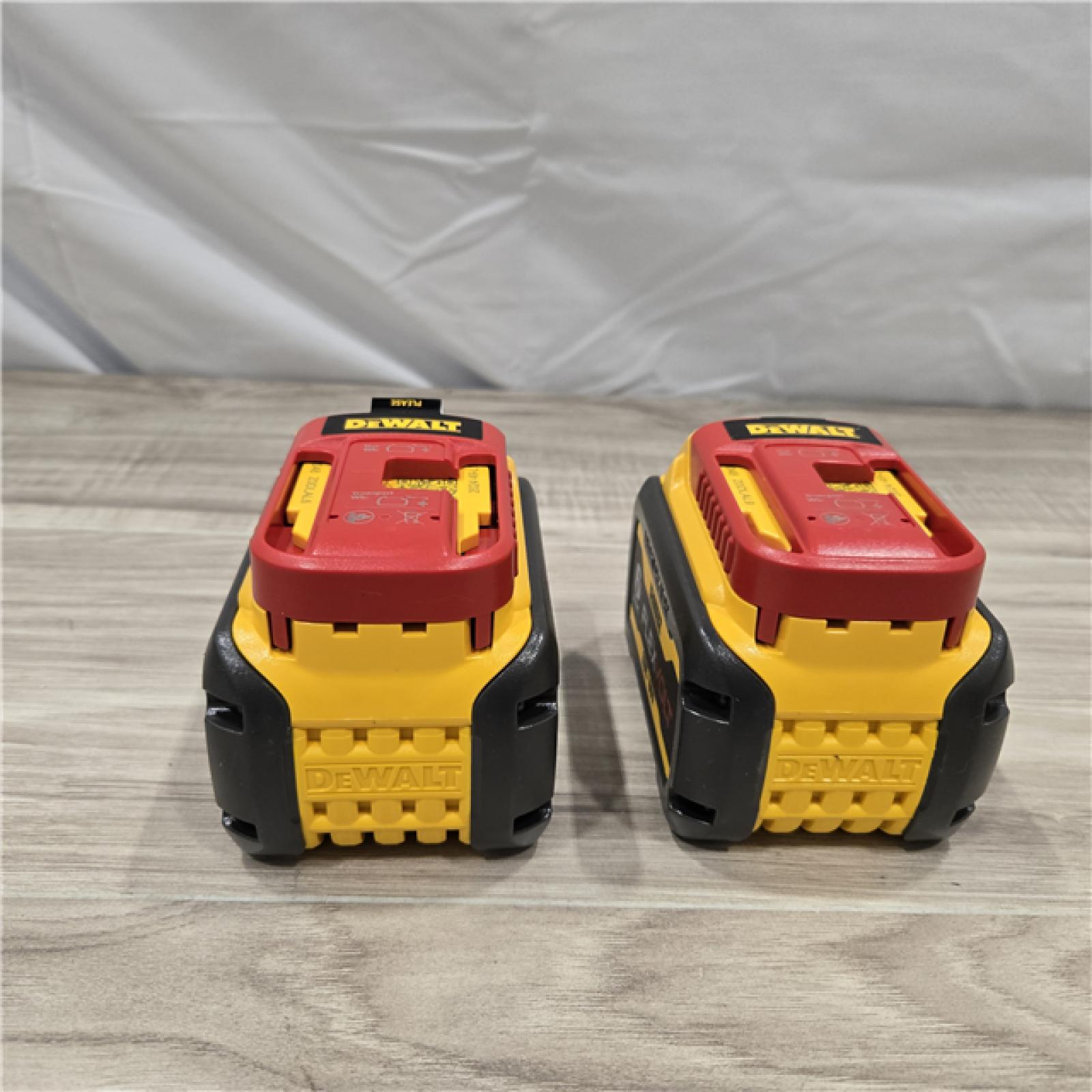 LIKE NEW! - DEWALT FLEXVOLT 20V/60V MAX 6.0Ah Battery Pack (2-Pack)