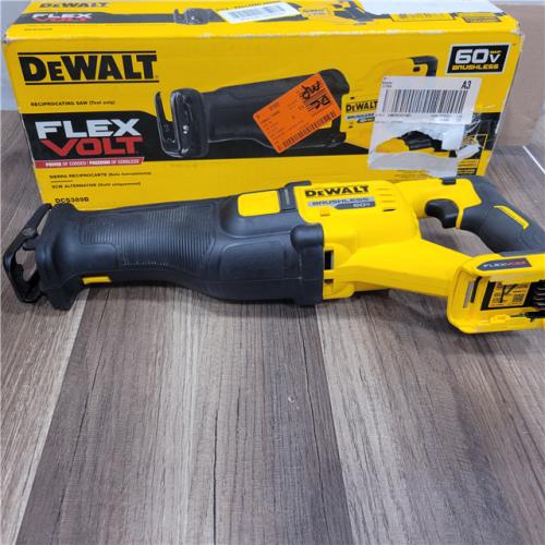 AS-IS DeWalt DCS389B FLEXVOLT 60V MAX Cordless Brushless Reciprocating Saw (Tool-Only)