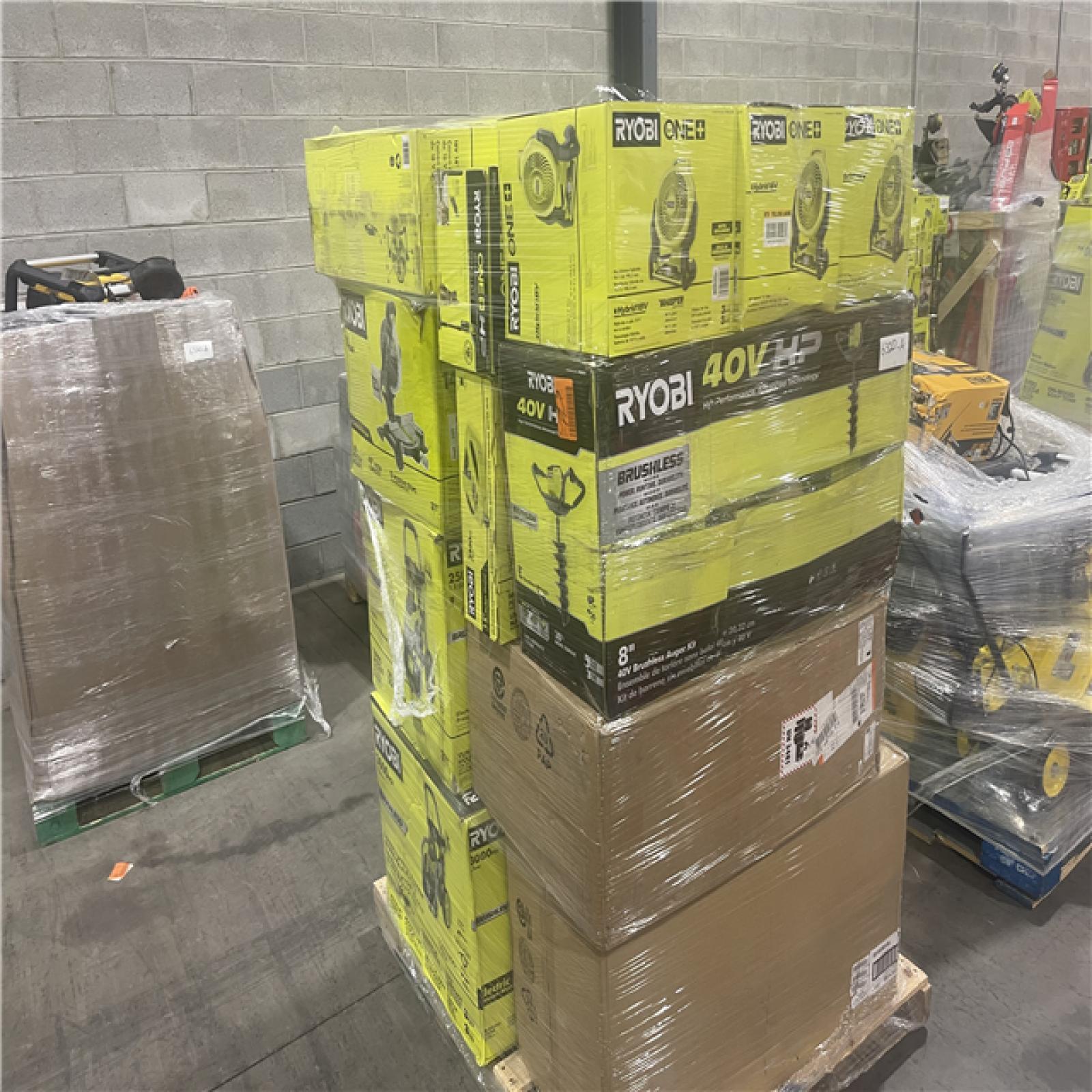 Pittston Location As-IS Power Tools Partial Truckload (11 Pallets) 6320-B