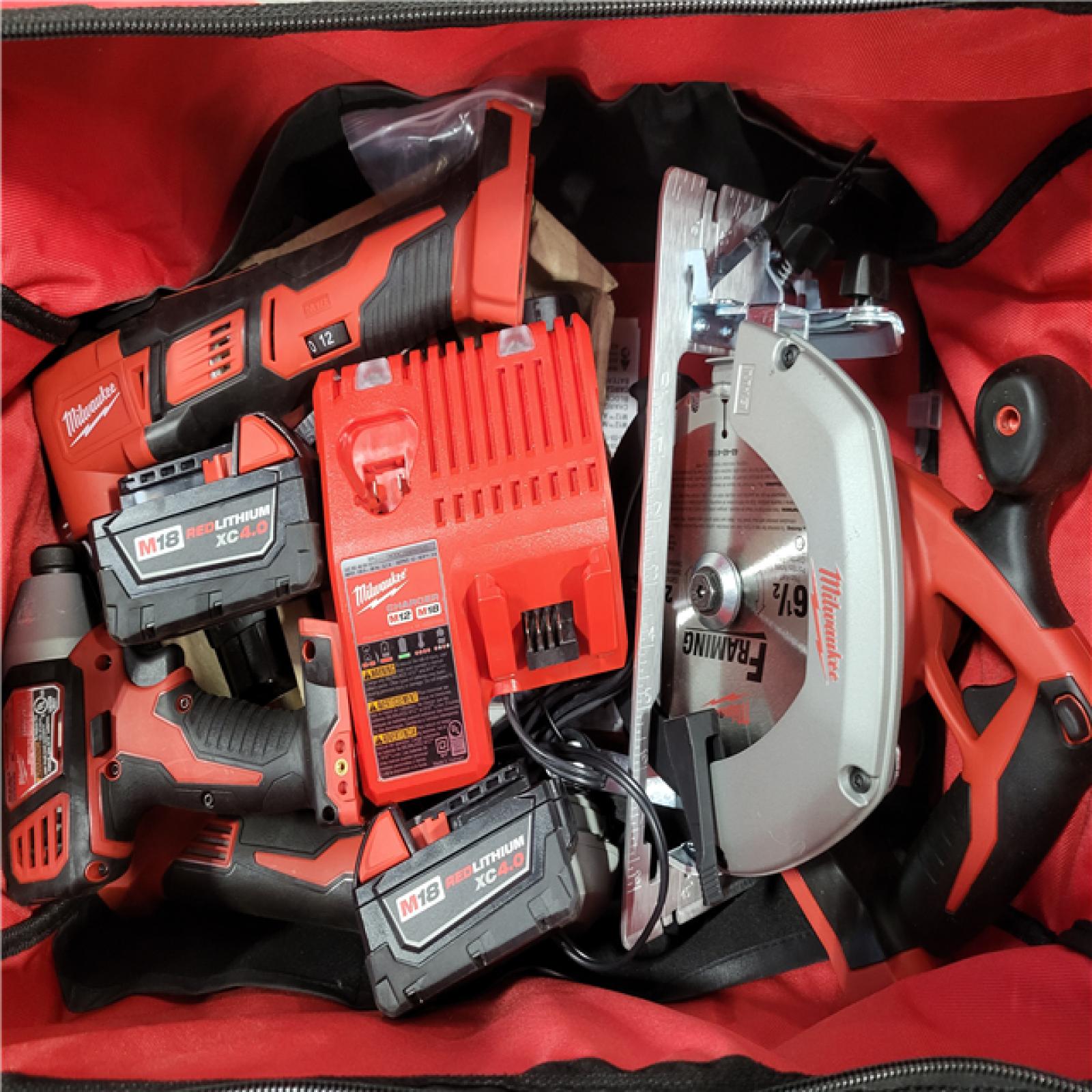 CALIFORNIA NEW MILWAUKEE M18 6-TOOL COMBO KIT