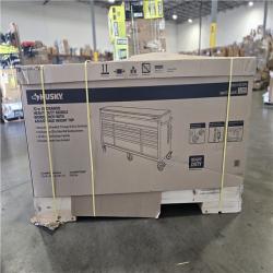 DALLAS LOCATION- AS-IS HUSKY 72 in. W x 24 in. D Heavy Duty 18-Drawer Mobile Workbench Cabinet