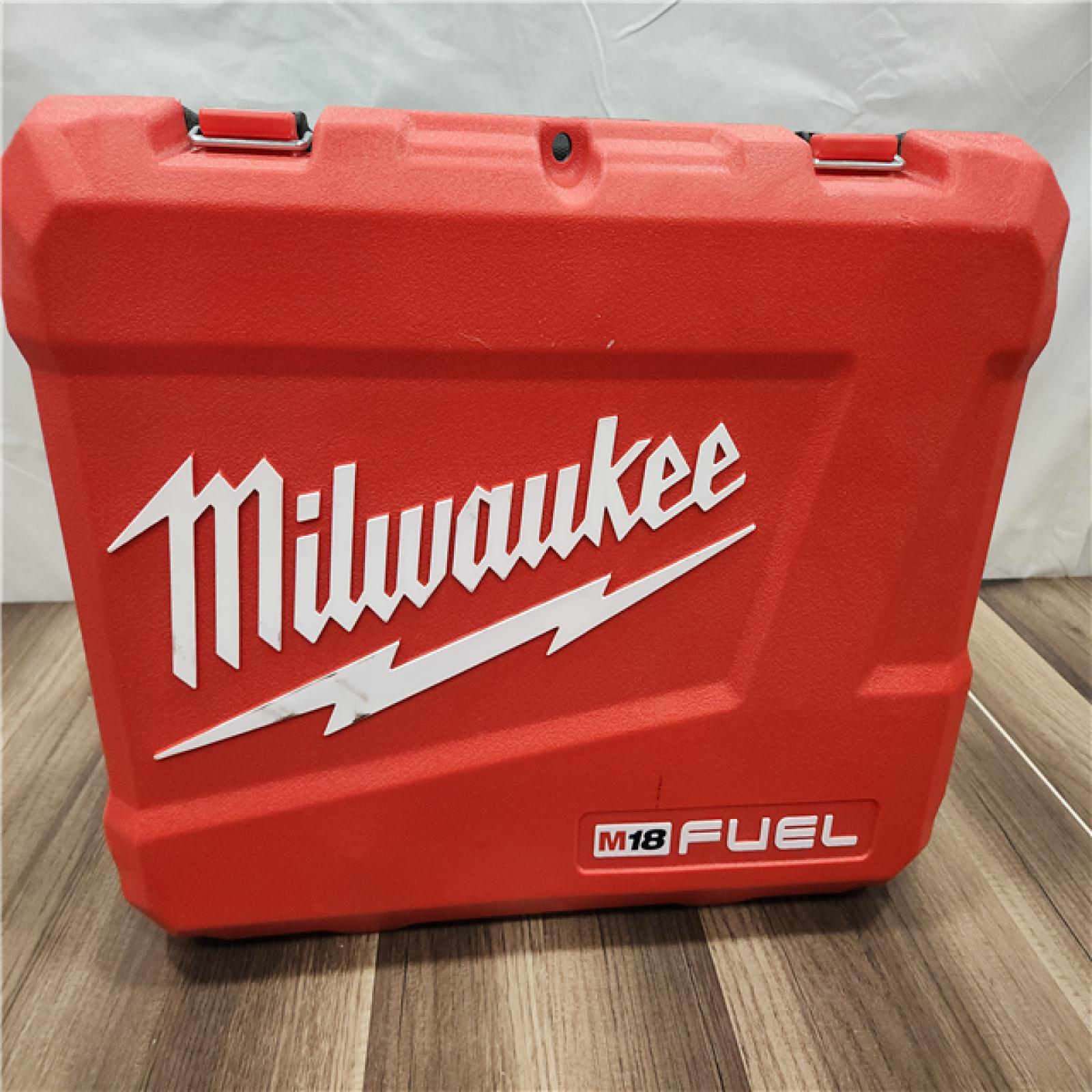 AS-IS Milwaukee M18 FUEL 18V Lithium-Ion Brushless Cordless Hammer Drill and Impact Driver Combo Kit (2-Tool) with 2 Batteries