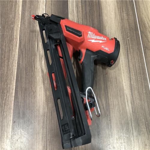 AS-IS Milwaukee FUEL 18-Volt Lithium-Ion Brushless Cordless Gen II 15-Gauge Angled Finish Nailer (Tool-Only)