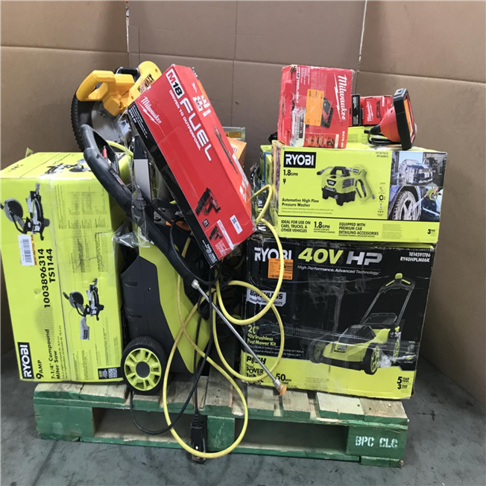 CALIFORNIA AS-IS TOOL PALLET