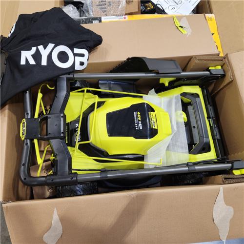 Dallas Location - As-Is RYOBI 40V HP Brushless 21 in. Cordless Battery Walk Behind Self-Propelled Lawn Mower with (2) 6.0 Ah Batteries and Charger