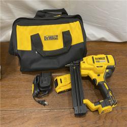 AS-IS DEWALT 20V MAX XR 18 Gauge Brad Nailer Kit