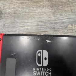 AS-IS Nintendo Switch -Neon Blue Joy-Con & Neon Red