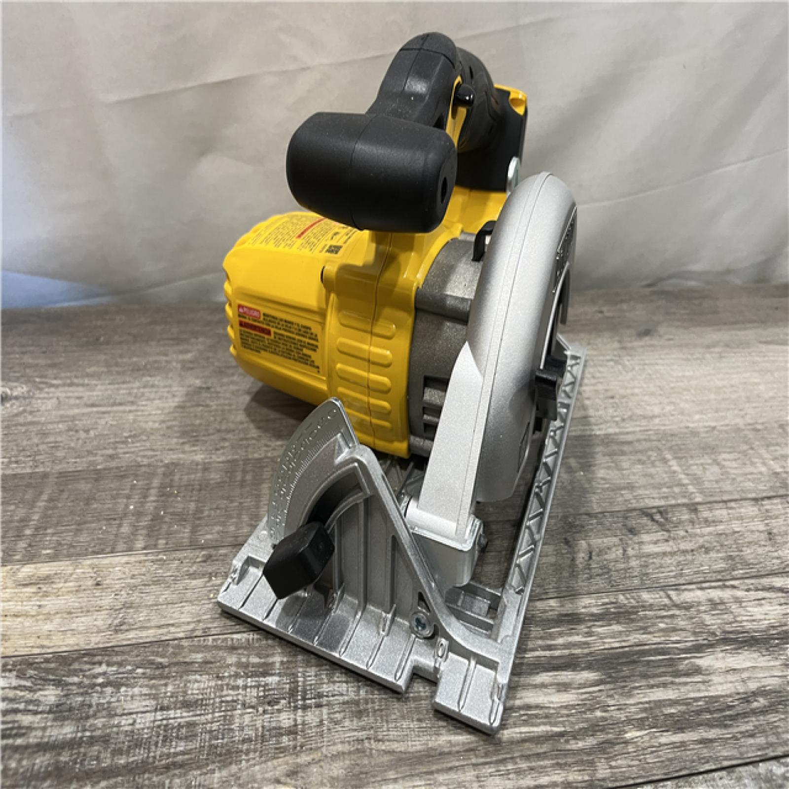 AS-IS DEWALT 20-Volt MAX Lithium-Ion Cordless 6-1/2 in. Circular Saw (Tool-Only)