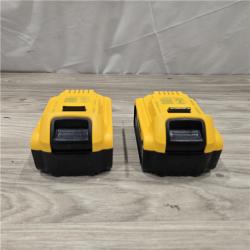 AS-IS DEWALT 20V MAX XR Premium Lithium-Ion 5.0Ah Battery Pack (2 Pack)