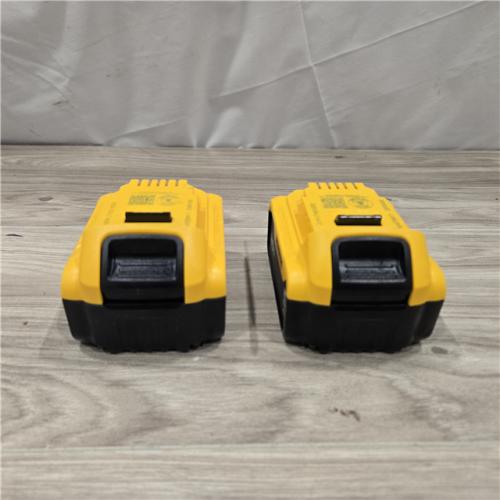 AS-IS DEWALT 20V MAX XR Premium Lithium-Ion 5.0Ah Battery Pack (2 Pack)