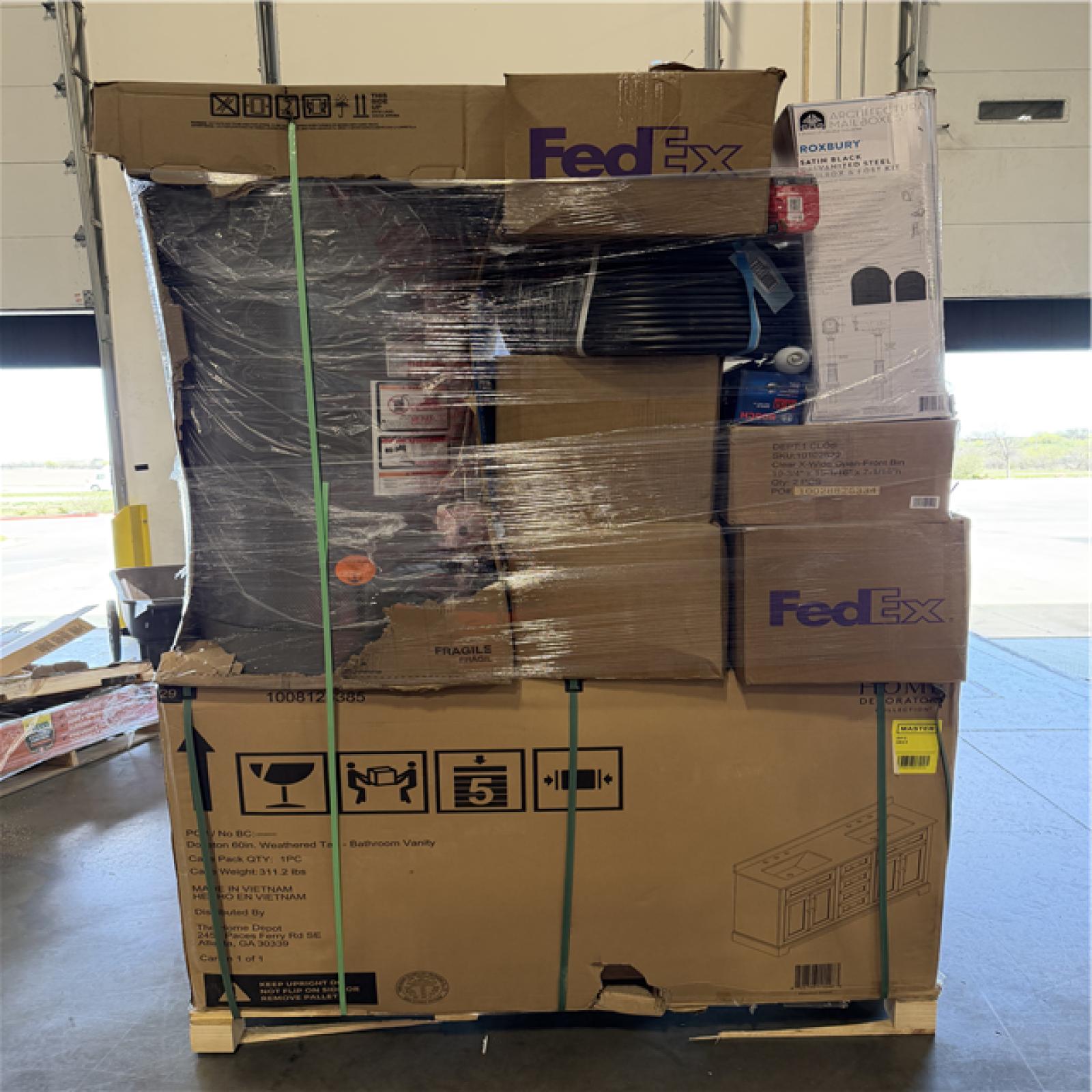 DALLAS LOCATION- AS-IS HOME IMPROVEMENT PALLET