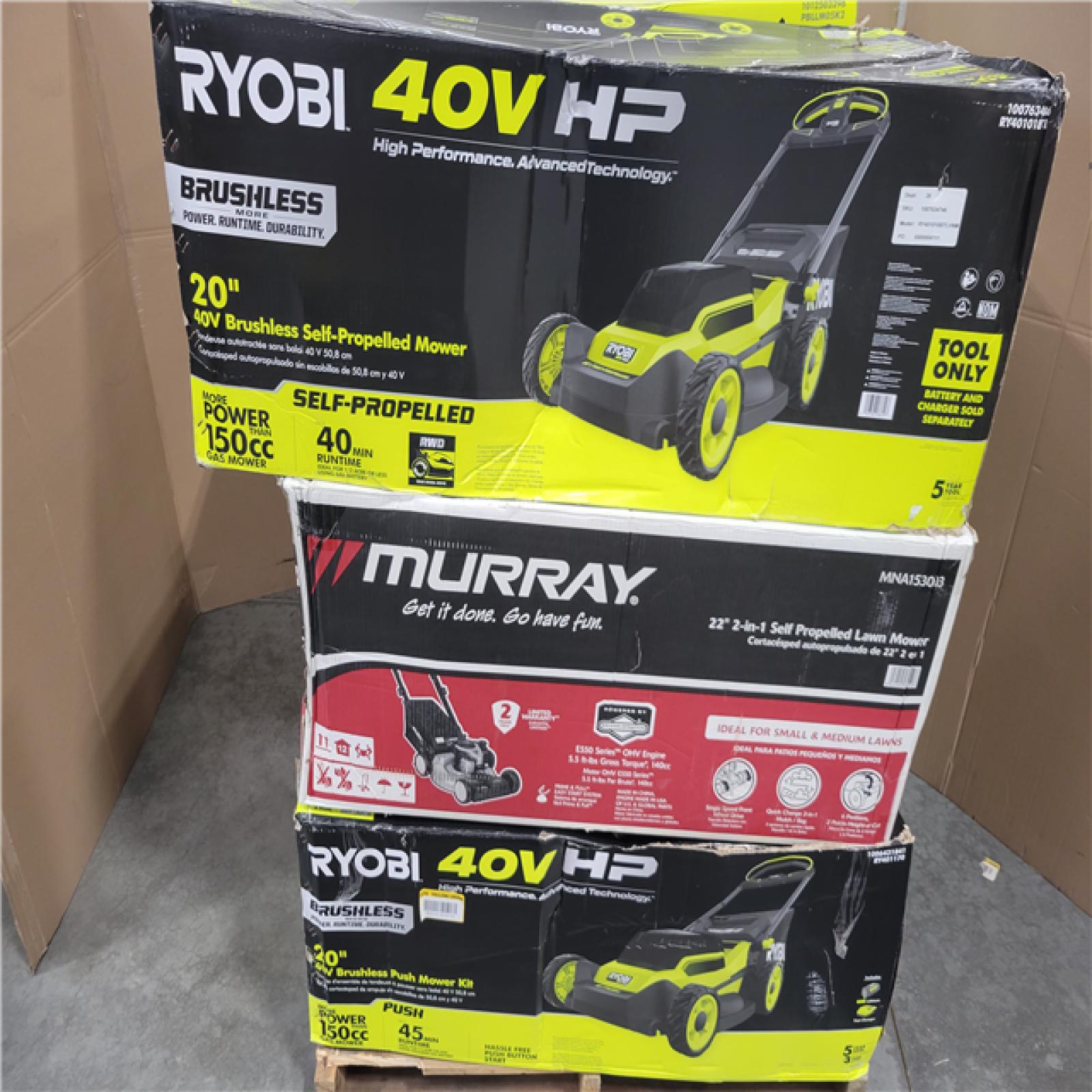 CALIFORNIA AS-IS OUTDOOR POWER EQUIPMENT