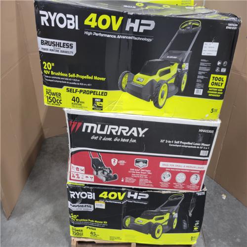 CALIFORNIA AS-IS OUTDOOR POWER EQUIPMENT