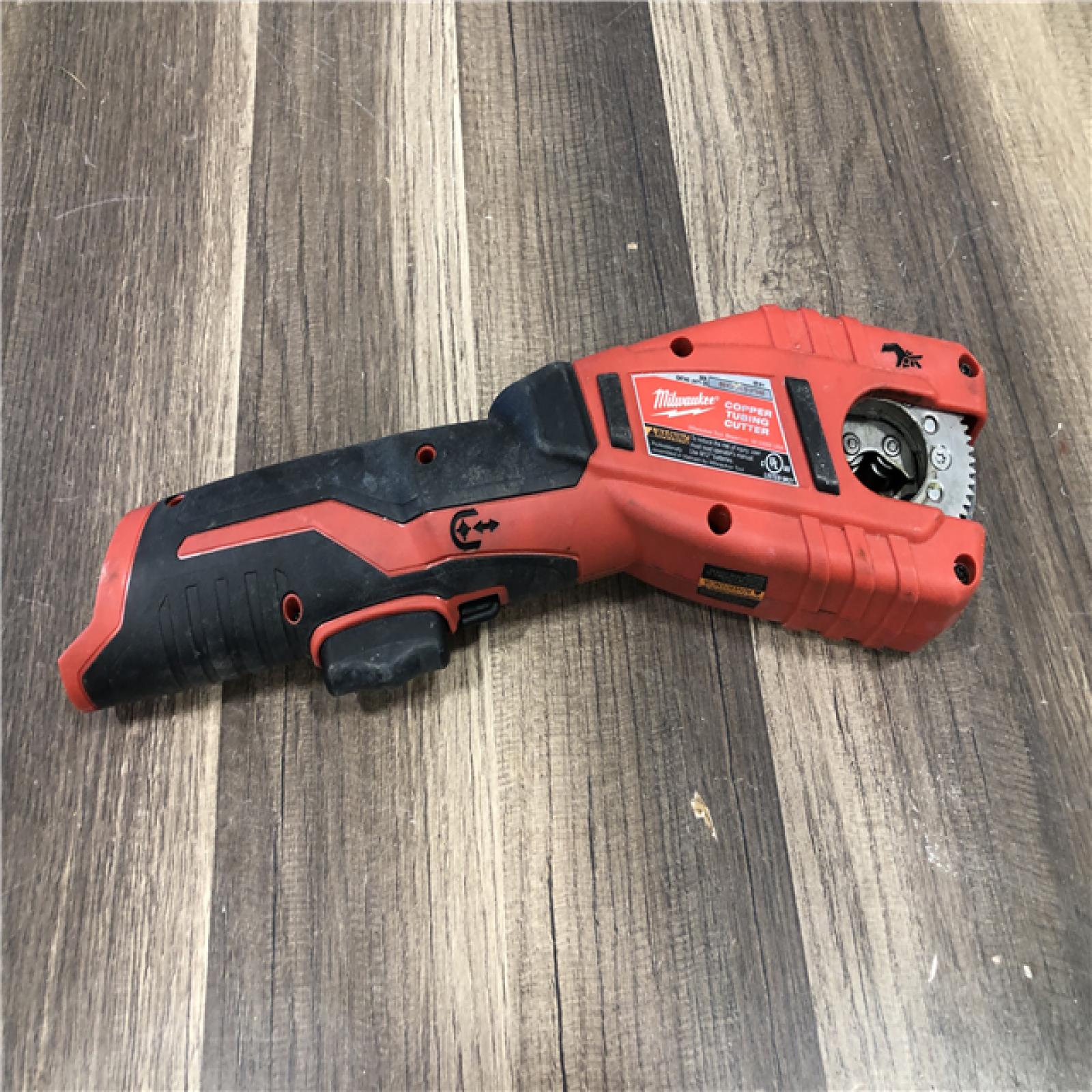 AS-IS Milwaukee 12V Lithium-Ion Cordless Copper Tubing Cutter (Tool-Only)