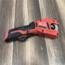 AS-IS Milwaukee 12V Lithium-Ion Cordless Copper Tubing Cutter (Tool-Only)