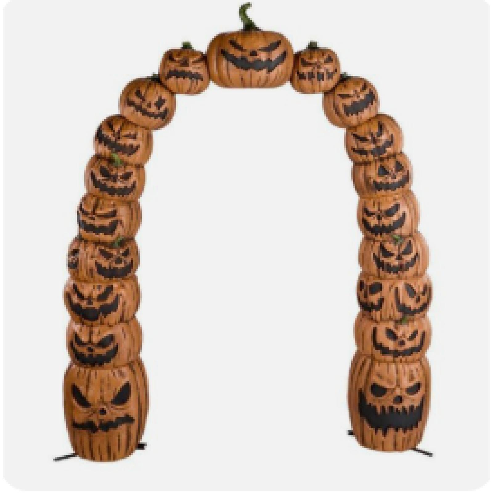 DALLAS LOCATION - 7.5ft.Halloween Classics Jack-O-Lantern Archway