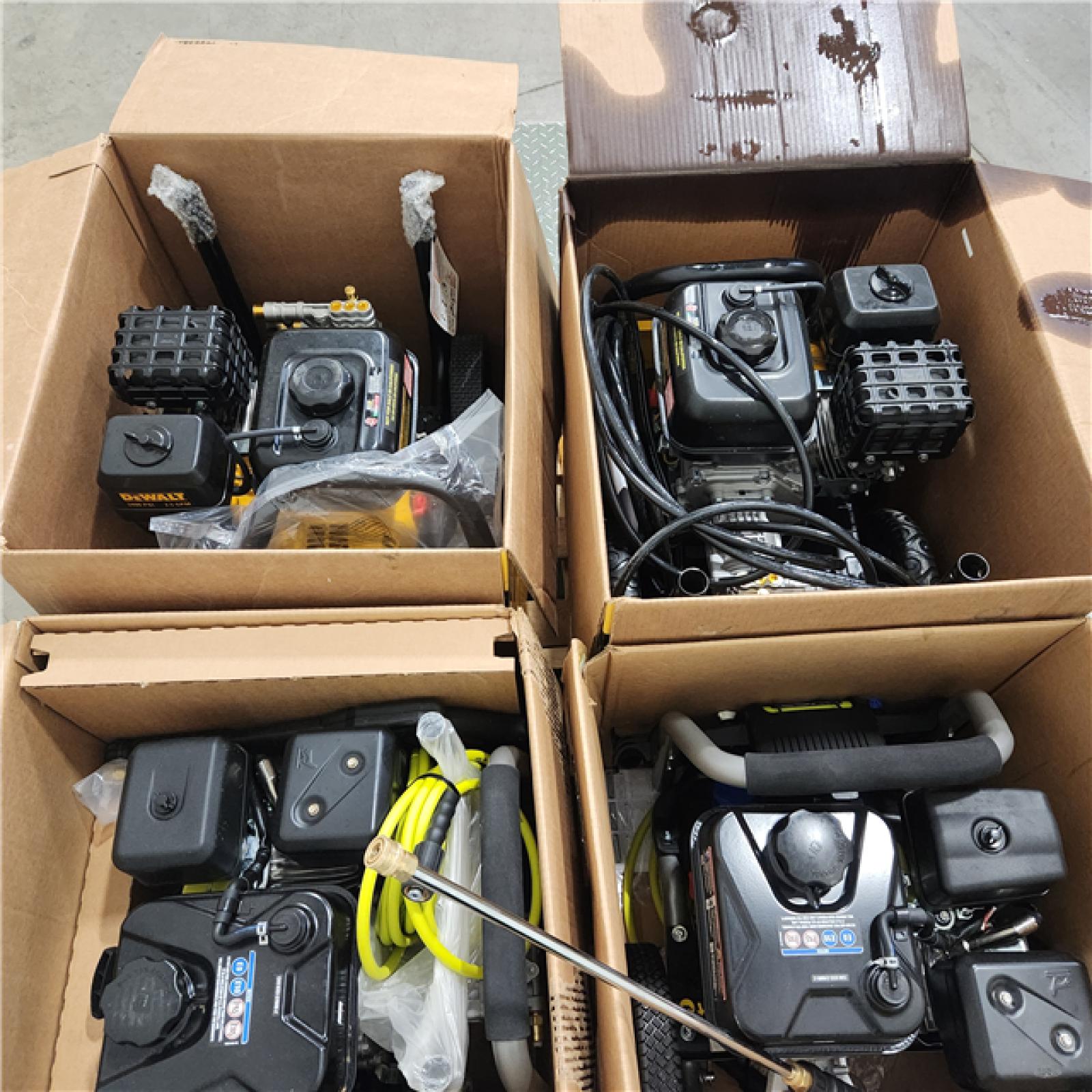 Dallas Location - As-Is GAS PRESSURE WASHER (Lot Of 4)