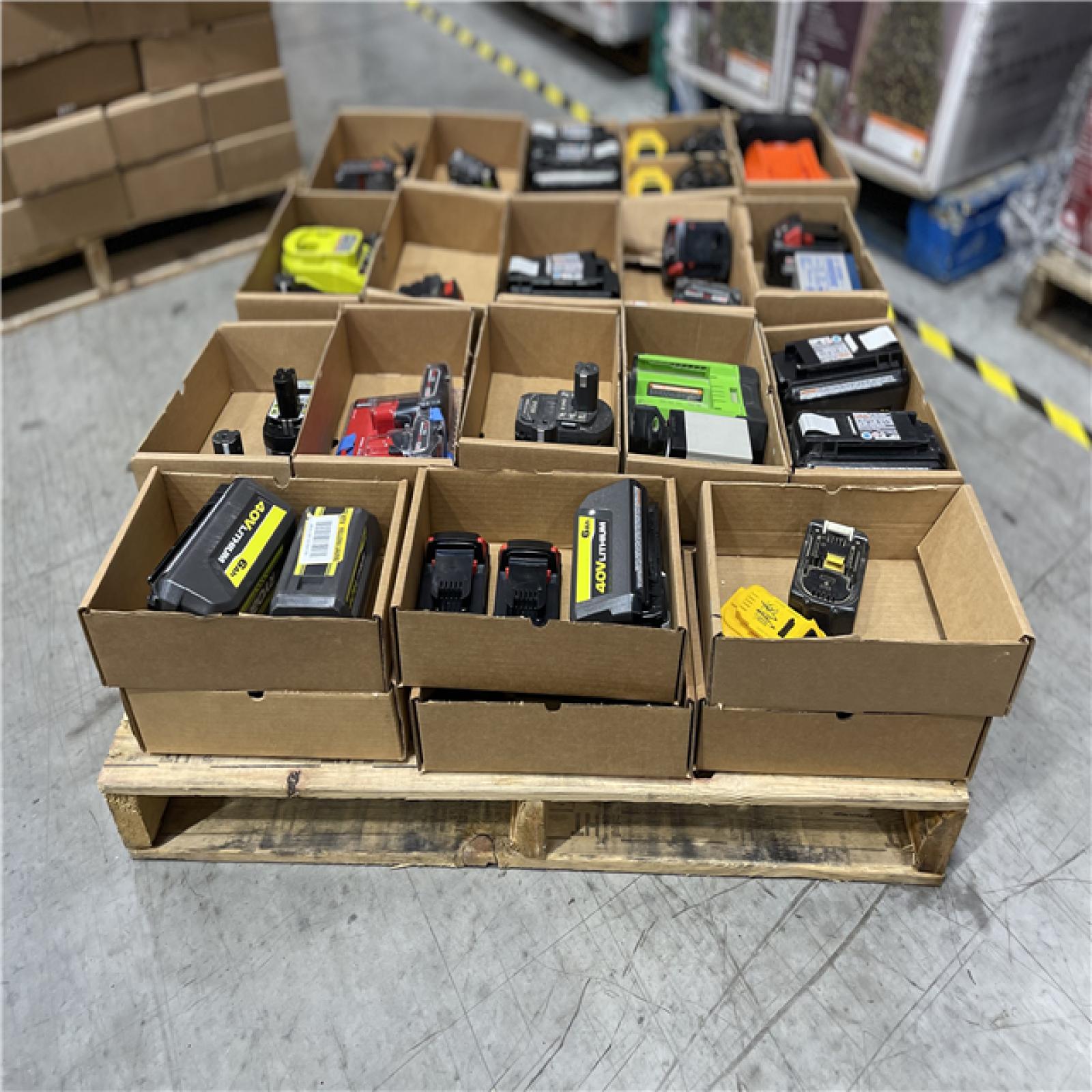 DALLAS LOCATION - AS-IS BATTERY PALLET