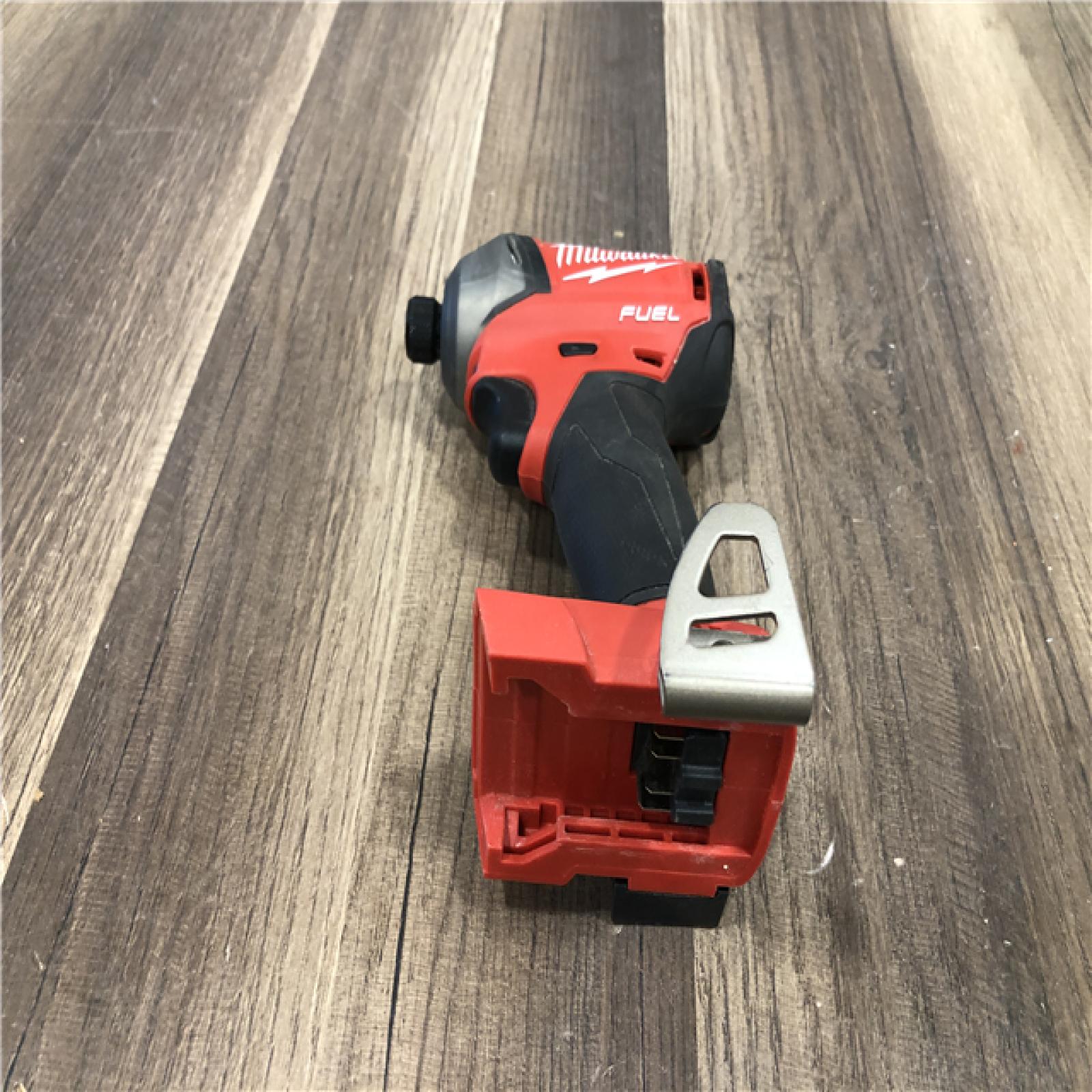 AS-IS Milwaukee  FUEL SURGE 18V Lithium-Ion Brushless Cordless 1/4 in. Hex Impact Driver (Tool-Only)