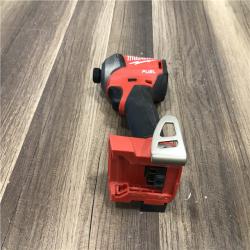 AS-IS Milwaukee  FUEL SURGE 18V Lithium-Ion Brushless Cordless 1/4 in. Hex Impact Driver (Tool-Only)