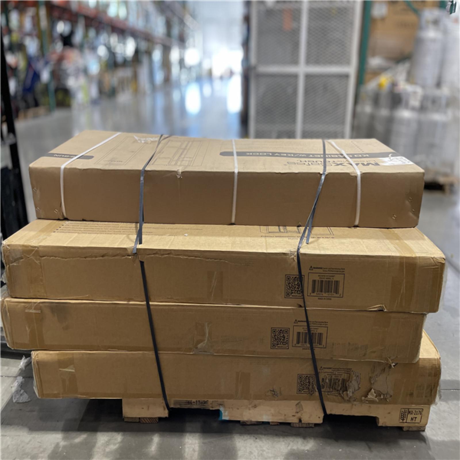 DALLAS LOCATION - MAXSafes 18 Gun KD Steel Cabinet with Key Lock Access in Matte Grey PALLET-(7 UNITS)