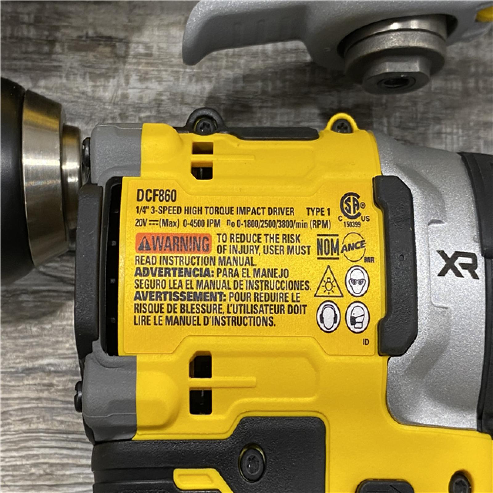 AS-IS DEWALT 20V MAX Lithium-Ion Cordless 3-Tool Combo Kit