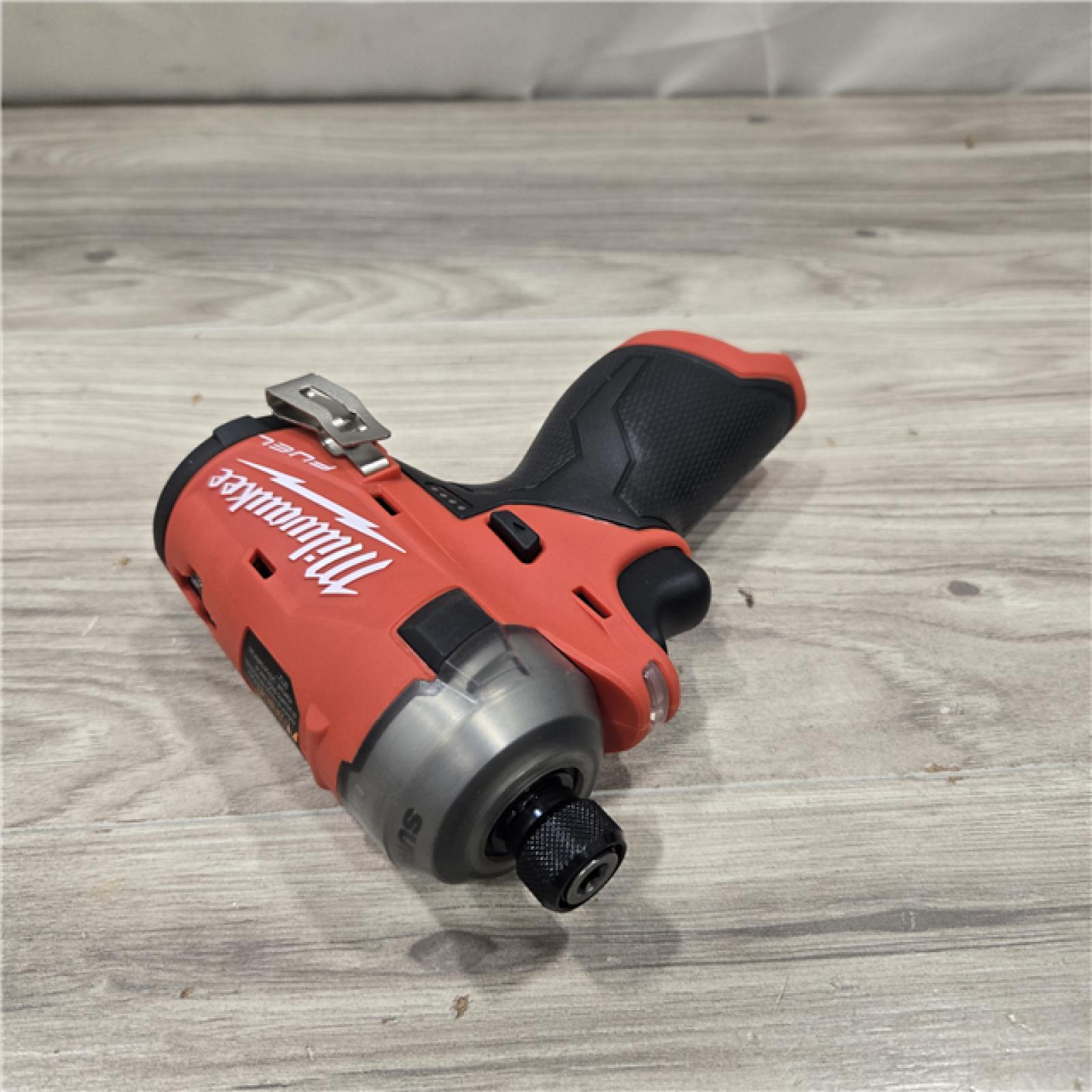 AS-IS Milwaukee M12 FUEL SURGE 12V Cordless 1/4 in. Hex Impact Driver Compact Kit