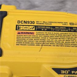 AS-IS DEWALT 20V 30 Degree Cordless Framing Nailer (Tool-Only)