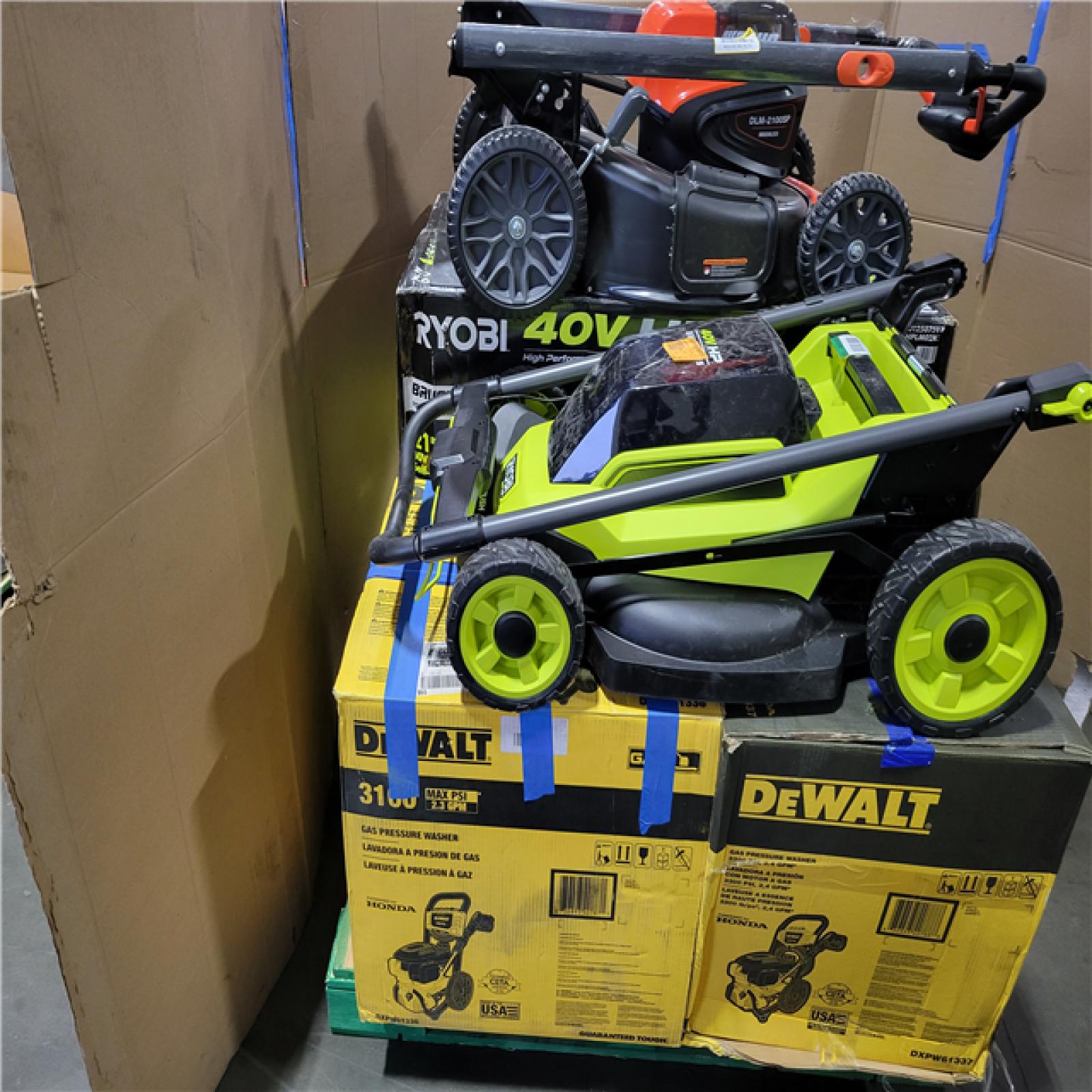 CALIFORNIA AS-IS OUTDOOR POWER EQUIPMENT