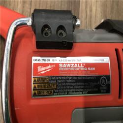 AS-IS Milwaukee FUEL 18V Lithium-Ion Brushless Cordless Super SAWZALL Orbital Reciprocating Saw (Tool-Only)