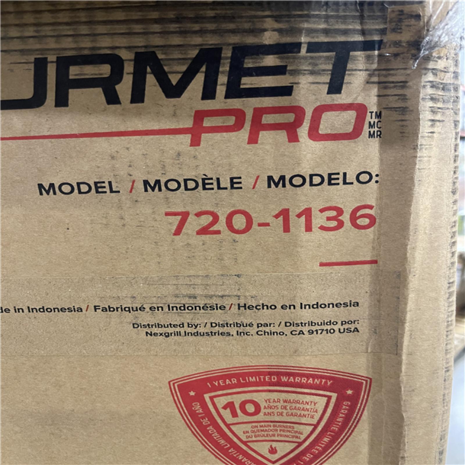 DALLAS LOCATION- Nexgrill Gourmet Pro 6-Burner Stainless Steel Propane Gas Grill PALLET (4 UNITS)