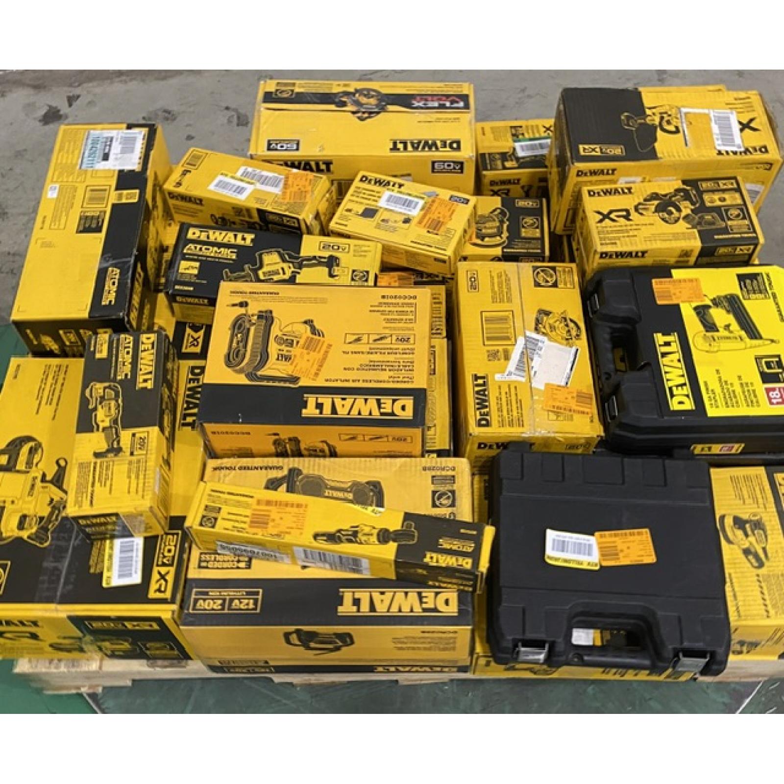 Dallas Location - As-Is DEWALT Tool Pallet